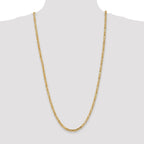 FJC Finejewelers 30 Inch 14k 4mm Byzantine Chain Necklace
