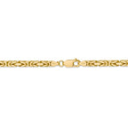 FJC Finejewelers 30 Inch 14k 4mm Byzantine Chain Necklace