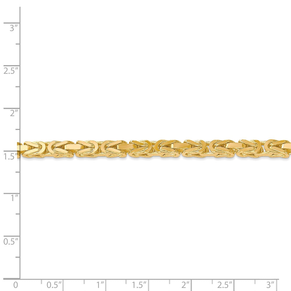 FJC Finejewelers 30 Inch 14k 4mm Byzantine Chain Necklace