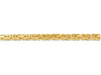 FJC Finejewelers 8 Inch 14k Yellow Gold 4mm Byzantine Chain Bracelet
