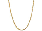 FJC Finejewelers 8 Inch 14k Yellow Gold 4mm Byzantine Chain Bracelet