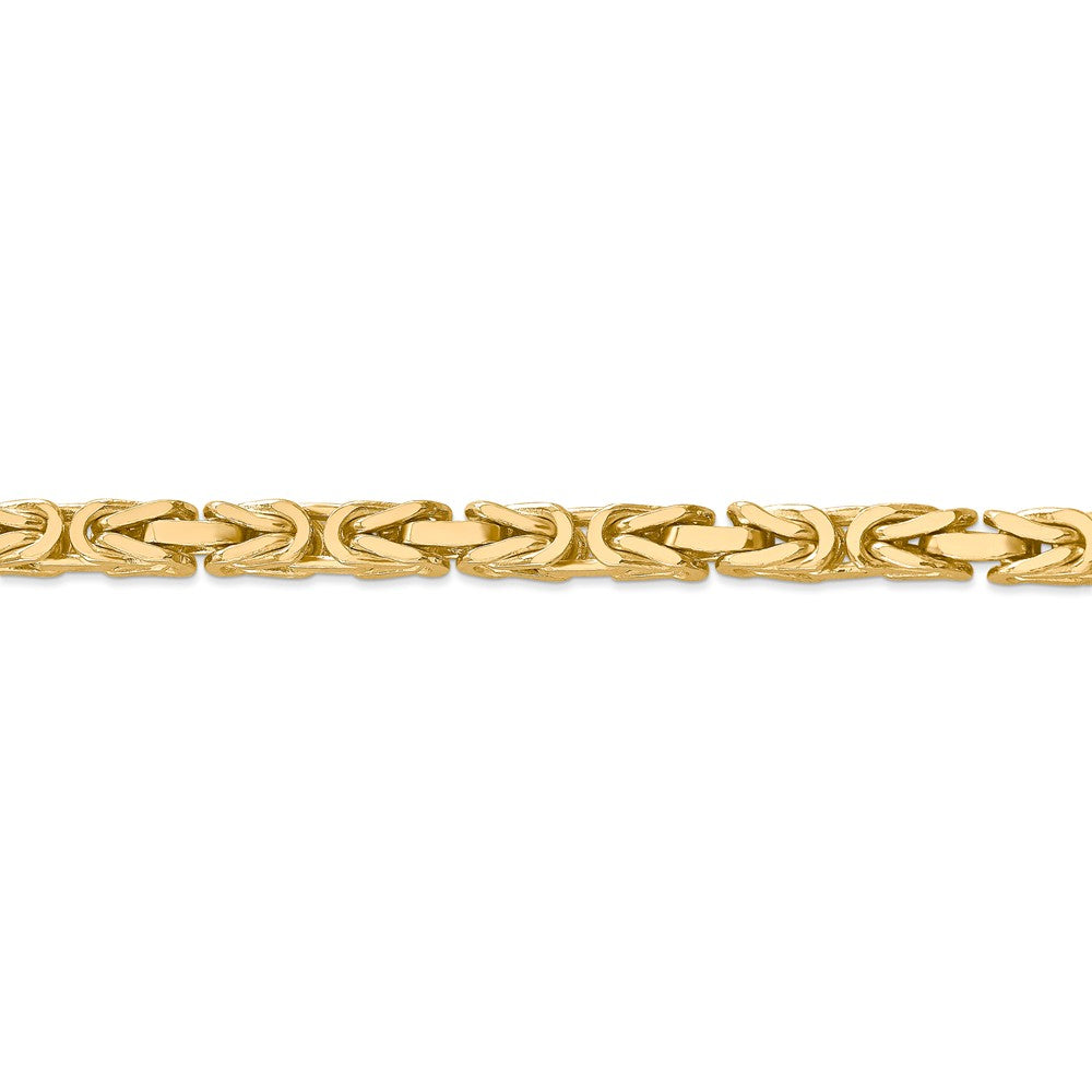 FJC Finejewelers 24 Inch 14k 5.25mm Byzantine Chain Necklace