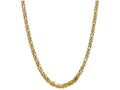 FJC Finejewelers 24 Inch 14k 5.25mm Byzantine Chain Necklace