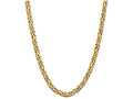 FJC Finejewelers 20 Inch 14k 6.50mm Byzantine Chain Necklace