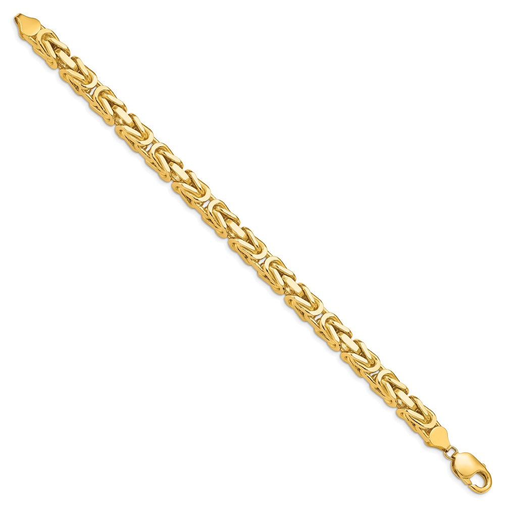 FJC Finejewelers 8 Inch 14k 6.50mm Byzantine Chain Bracelet