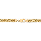 FJC Finejewelers 8 Inch 14k 6.50mm Byzantine Chain Bracelet