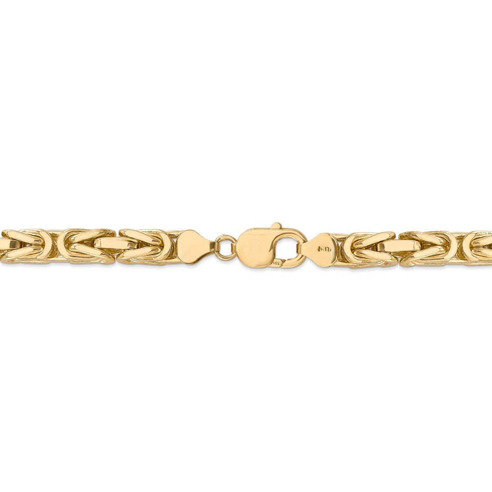 FJC Finejewelers 8 Inch 14k 6.50mm Byzantine Chain Bracelet