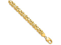 FJC Finejewelers 8 Inch 14k 6.50mm Byzantine Chain Bracelet