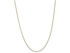 FJC Finejewelers 9 Inch 14k Yellow Gold 1.0mm Box Chain Ankle Bracelet (Smaller Ankles)