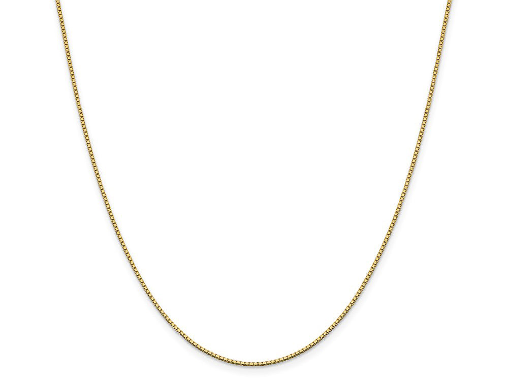 FJC Finejewelers 14 kt Yellow Gold 1.05mm Box Chain