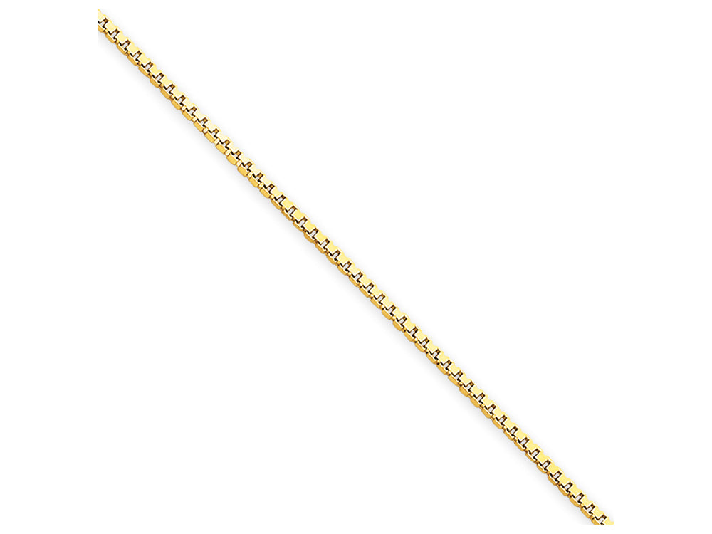 FJC Finejewelers 24 Inch 14k Yellow Gold 1.1mm Box Chain Necklace