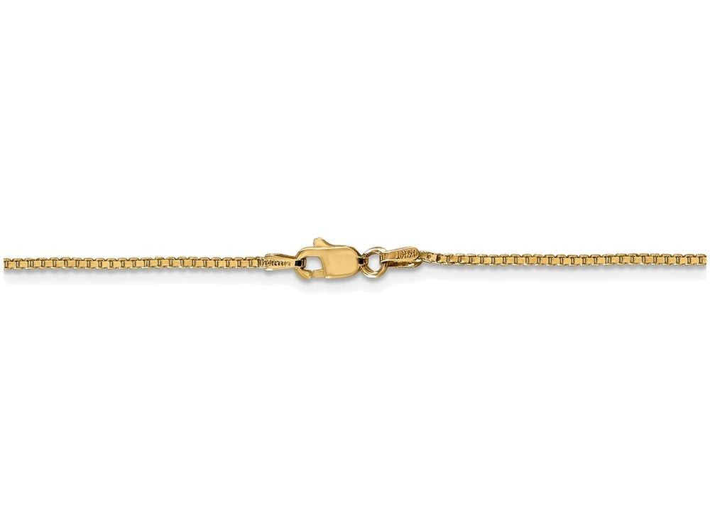 FJC Finejewelers 8 Inch 14k Yellow Gold 1.1mm Box Chain Bracelet