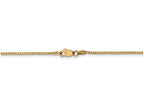 FJC Finejewelers 9 Inch 14k Yellow Gold 1.1mm Box Chain Ankle Bracelet (Smaller Ankles)