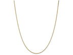 FJC Finejewelers 9 Inch 14k Yellow Gold 1.1mm Box Chain Ankle Bracelet (Smaller Ankles)
