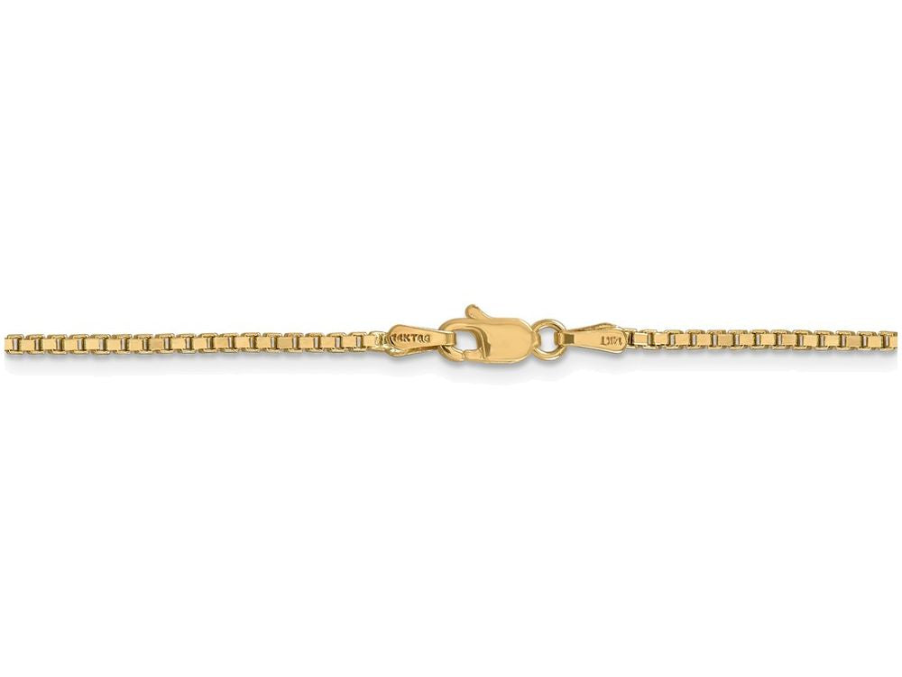 FJC Finejewelers 18 Inch 14k Yellow Gold 1.5mm Box Chain Necklace