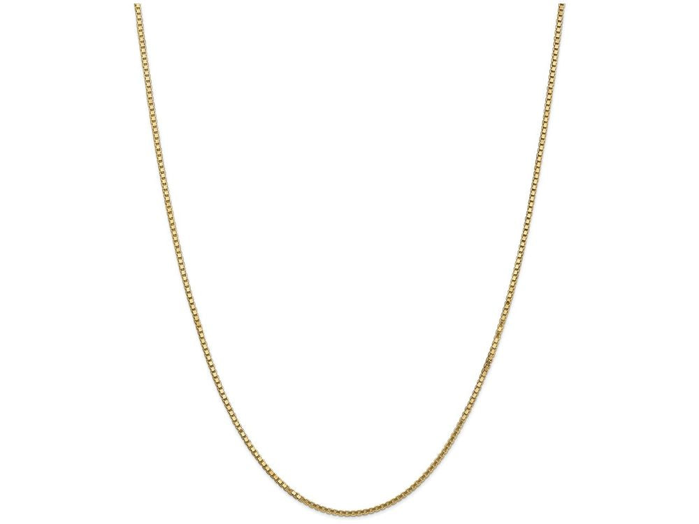 FJC Finejewelers 24 Inch 14k Yellow Gold 1.5mm Box Chain Necklace
