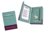 Sentimental Expressions(tm) Sterling Silver and Hand Prints 18 Inch Necklace