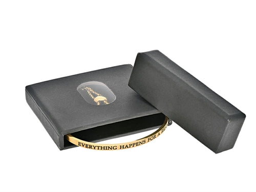 Intuitions Stainless Steel i’m Fearless Adjustable Friendship Bracelet