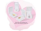 FJC Finejewelers 1/20 Gold Filled 16mm Enameled Flower I Love You Heart Locket Necklace - Chain Included