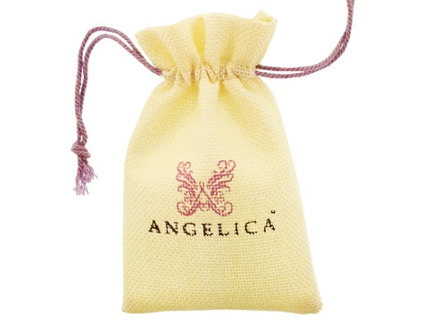 Brass With Yellow Finish  Initial B Charm For Angelica Collection Bangle