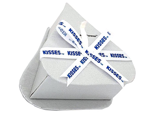 August Birth Month CZ's Small Flat Back Shaped Hershey`s Kiss Pendant Necklace- Chain Included