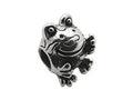 Zable™ Sterling Silver Frog Bead / Charm