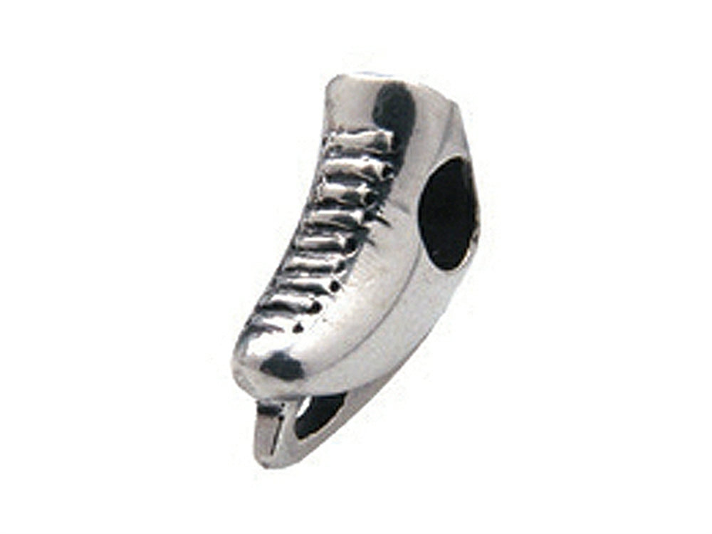 Zable™ Sterling Silver Ice Skate Bead / Charm