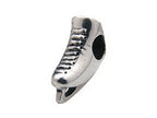 Zable™ Sterling Silver Ice Skate Bead / Charm