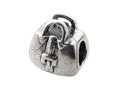 Zable™ Sterling Silver Purse Bead / Charm