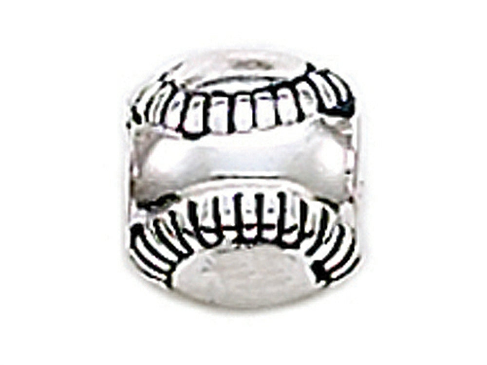 Zable™ Sterling Silver Baseball Compatible Bead / Charm