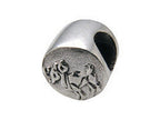 Zable™ Sterling Silver Zodiac-Aries Bead / Charm