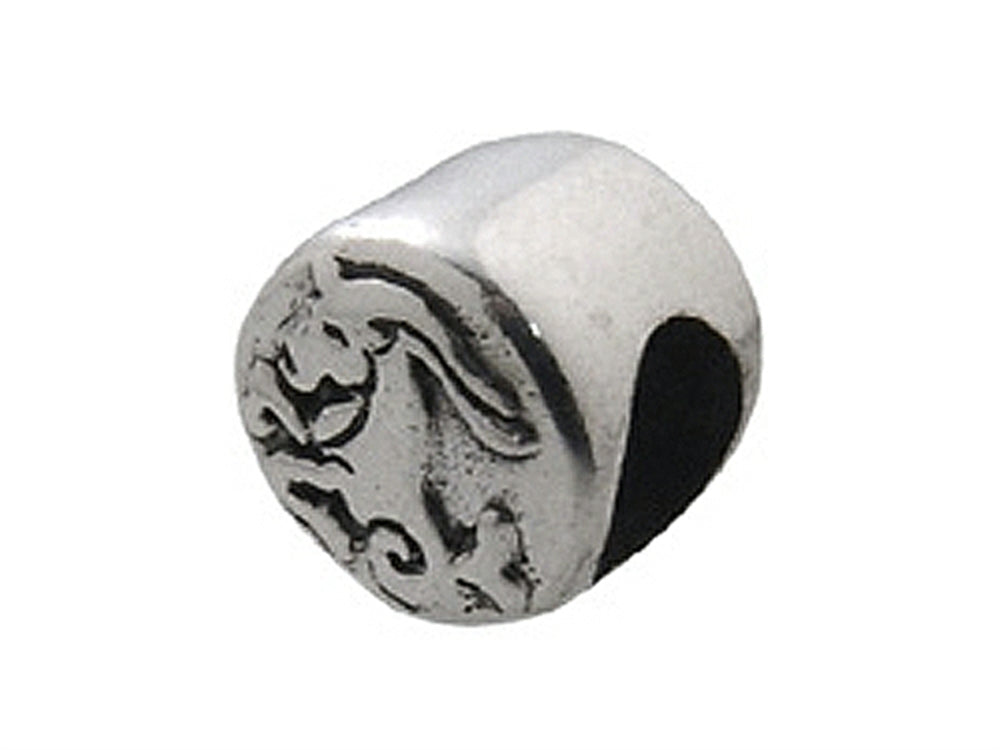 Zable™ Sterling Silver Zodiac-Capricorn Bead / Charm