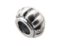 Zable™ Sterling Silver Spacer with Columns Bead / Charm