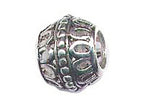 Zable™ Sterling Silver Filigree Spacer Bead / Charm