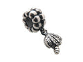 Zable™ Sterling Silver Dangle Palm Tree Bead / Charm