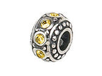 Zable™ Sterling Silver Crystal Birth Month November Bead / Charm