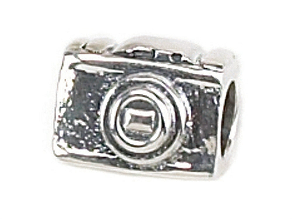 Zable™ Sterling Silver 35mm Camera Bead / Charm