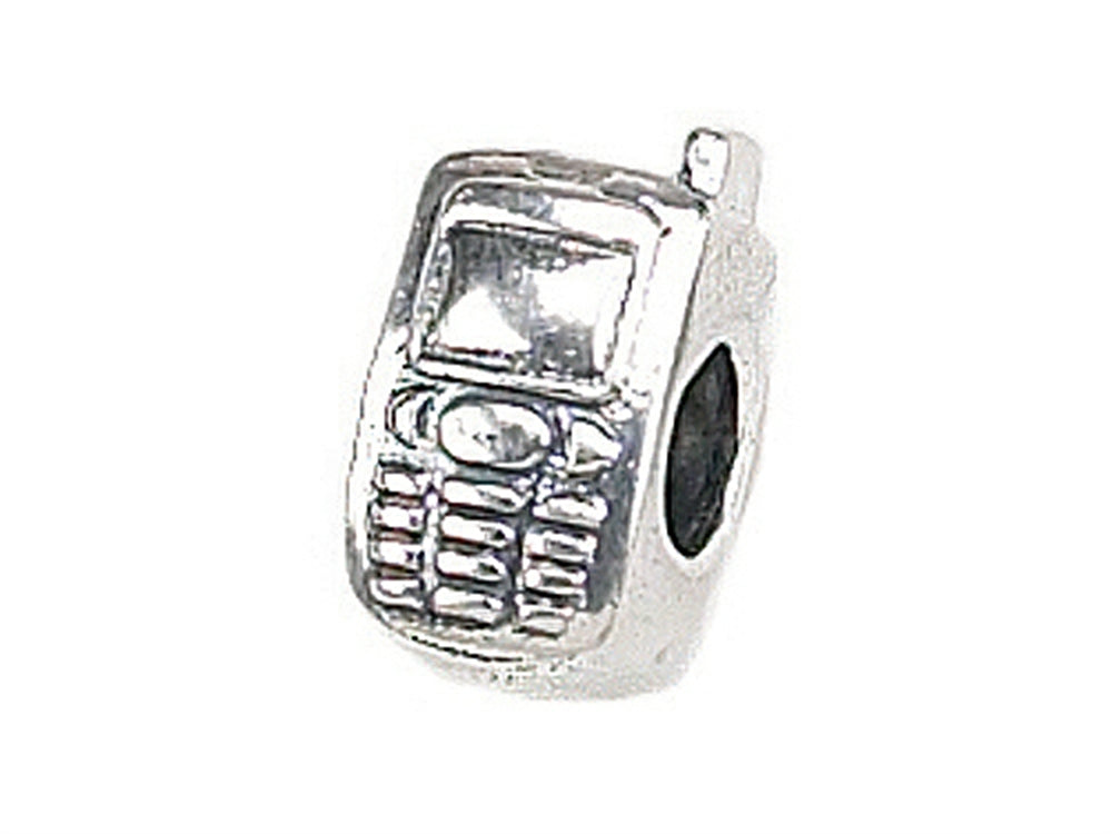 Zable™ Sterling Silver Cell Phone Compatible Bead / Charm