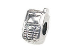 Zable™ Sterling Silver Cell Phone Compatible Bead / Charm