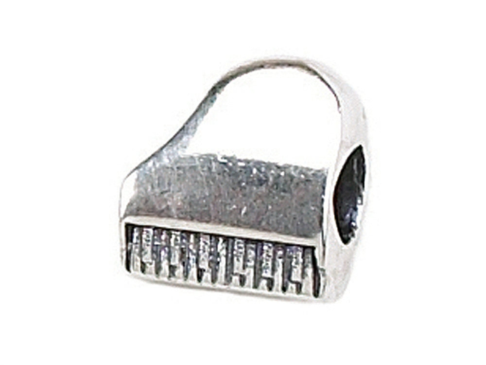 Zable™ Sterling Silver Piano Bead / Charm