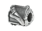 Zable™ Sterling Silver Ballet Slipper Bead / Charm