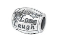 Zable™ Sterling Silver Live Love Laugh Bead / Charm