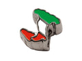 Zable™ Sterling Silver Italy Boot-Enamel Compatible Bead / Charm