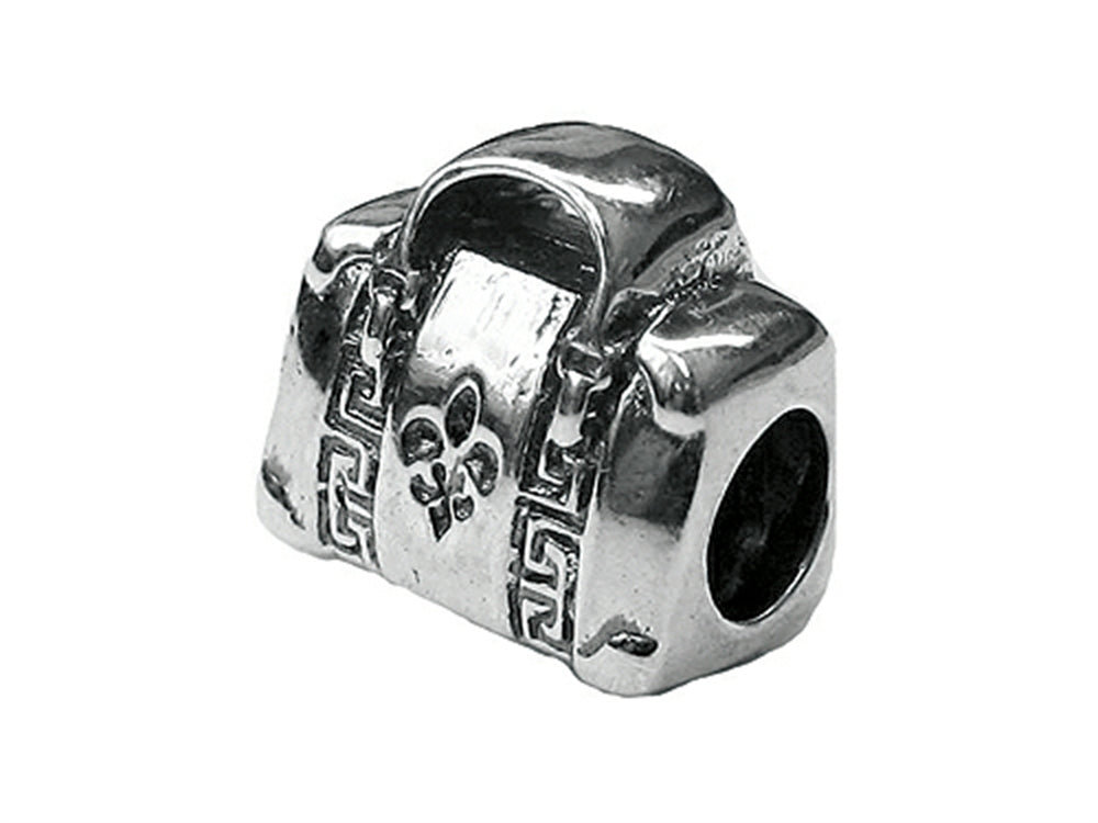 Zable™ Sterling Silver Designer Pocketbook Bead / Charm