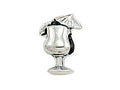 Zable™ Sterling Silver Pina Colada Bead / Charm