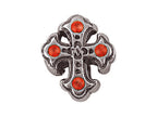 Zable™ Sterling Silver Cross with Crystals Compatible Bead / Charm