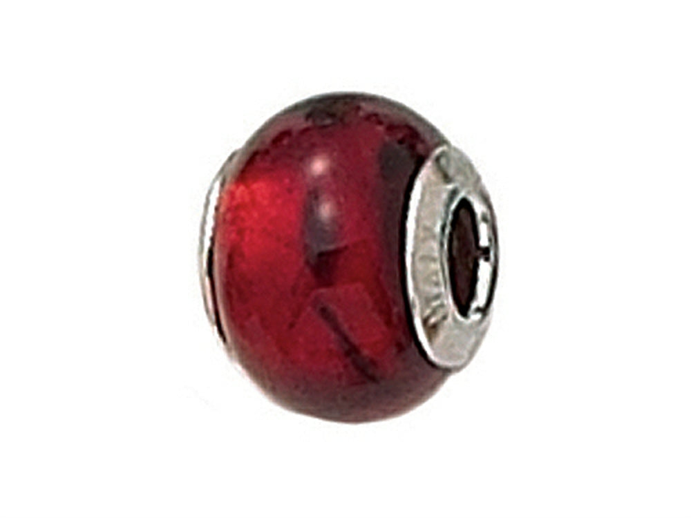 Zable™ Sterling Silver Murano Glass Birth Month - Bead / Charm