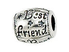 Zable™ Sterling Silver Best Friend's Bead / Charm