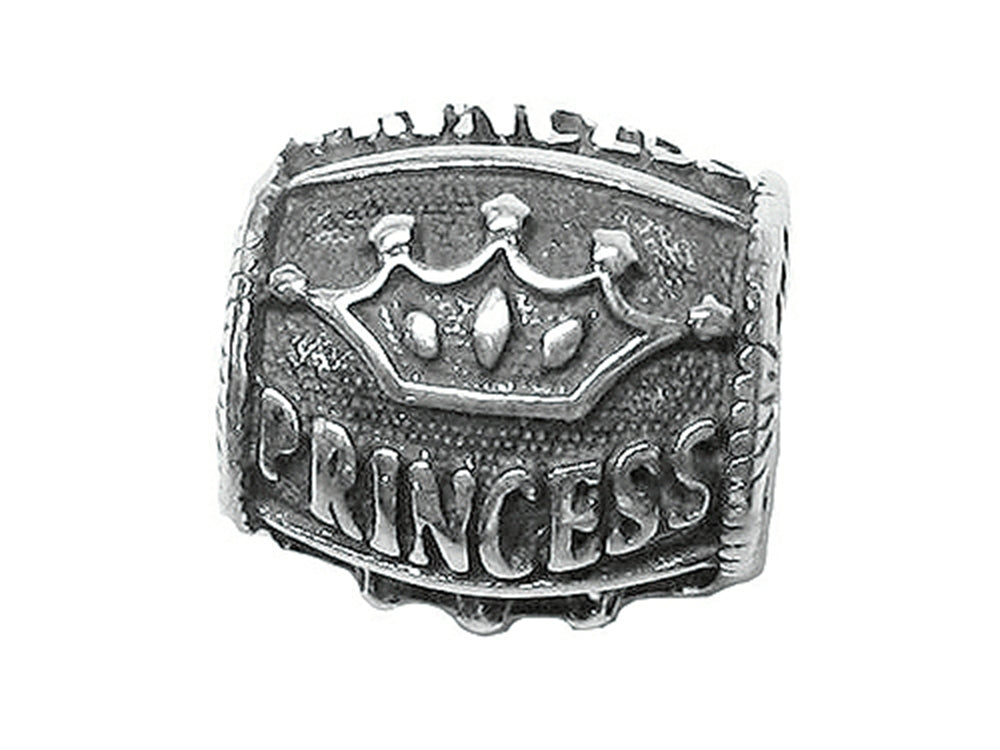 Zable™ Sterling Silver Princess Bead / Charm