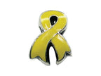 Zable™ Sterling Silver Awareness Ribbon Yellow Bead / Charm